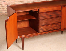 Load image into Gallery viewer, Mid Century solid afromosia sideboard by Richard Hornby, circa 1960s