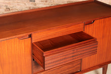 Load image into Gallery viewer, Mid Century solid afromosia sideboard by Richard Hornby, circa 1960s