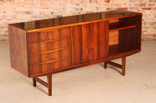 Load image into Gallery viewer, Danish Mid Century rosewood sideboard by E.W Bach, circa 1960s