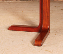 Load image into Gallery viewer, Danish Mid Century extending rosewood dining table with pedestal base by Skovby, circa 1960s