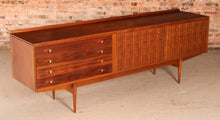 Load image into Gallery viewer, Mid Century 'Hamilton' walnut sideboard by Robert Heritage for Archie Shine, circa 1960s