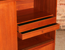 Load image into Gallery viewer, Danish Mid Century teak highboard by E.W. Bach, circa 1960s