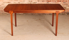 Load image into Gallery viewer, Mid Century extending teak dining table by McIntosh, circa 1960s