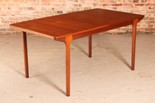Load image into Gallery viewer, Mid Century extending teak dining table by McIntosh, circa 1960s