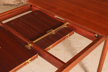 Load image into Gallery viewer, Mid Century extending teak dining table by McIntosh, circa 1960s