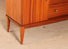 Load image into Gallery viewer, Mid Century Mahogany sideboard with brass handles by McIntosh, Scotland, circa 1960s