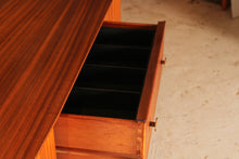 Load image into Gallery viewer, Mid Century Mahogany sideboard with brass handles by McIntosh, Scotland, circa 1960s