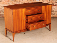 Load image into Gallery viewer, Mid Century Mahogany sideboard with brass handles by McIntosh, Scotland, circa 1960s