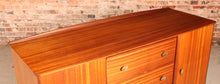 Load image into Gallery viewer, Mid Century Mahogany sideboard with brass handles by McIntosh, Scotland, circa 1960s