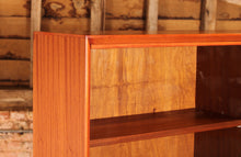 Load image into Gallery viewer, Mid Century glazed mahogany bookcase by Herbert E Gibbs, circa 1970s
