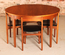 Load image into Gallery viewer, Midcentury teak Dining Table & Chairs by Nathan c.1960s
