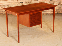 Load image into Gallery viewer, Danish Midcentury Teak Desk by Arne Vodder c.1960s