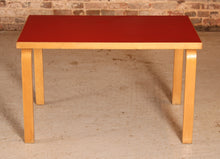 Load image into Gallery viewer, Mid Century Alvar Aalto children's table and chair model 68 by Artek, Finland, circa 1960s.