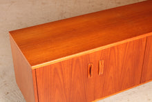 Load image into Gallery viewer, Midcentury G-Plan Fresco Sideboard on New Tapered Legs, circa 1970s.