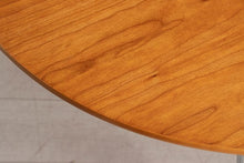 Load image into Gallery viewer, Danish Midcentury Super Ellipse Dining Table with Cherry Wood top by Piet Hein, Bruno Mathsson & Arne Jacobsen