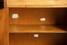 Load image into Gallery viewer, Art Deco Oak Sideboard with Chrome Handles c.1930