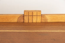 Load image into Gallery viewer, Art Deco Oak Sideboard with Chrome Handles c.1930