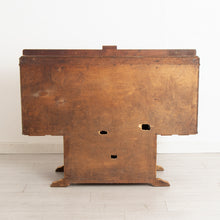 Load image into Gallery viewer, Art Deco Oak Sideboard with Chrome Handles c.1930