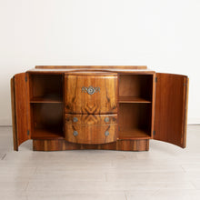 Load image into Gallery viewer, Art Deco Style Walnut Drinks Cabinet by Beautility c.1950