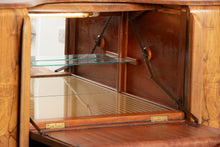 Load image into Gallery viewer, Art Deco Style Walnut Drinks Cabinet by Beautility c.1950