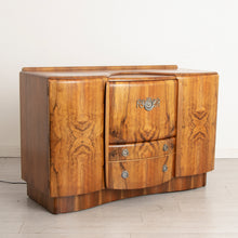 Load image into Gallery viewer, Art Deco Style Walnut Drinks Cabinet by Beautility c.1950
