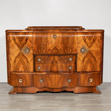 Load image into Gallery viewer, Art Deco Walnut Drinks Cabinet by Heron c.1950