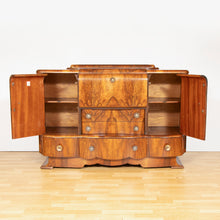 Load image into Gallery viewer, Art Deco Walnut Drinks Cabinet by Heron c.1950