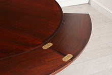 Load image into Gallery viewer, Danish Midcentury Dyrlund Flip Flap Extending Dining Table in Rosewood