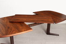 Load image into Gallery viewer, Danish Midcentury Extending Rosewood Dining Table by Skovby c.1975