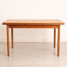 Load image into Gallery viewer, Danish Midcentury Extending Teak Dining Table c.1960