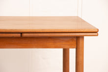 Load image into Gallery viewer, Danish Midcentury Extending Teak Dining Table c.1960