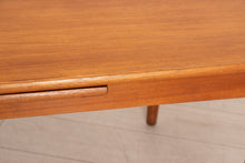 Load image into Gallery viewer, Danish Midcentury Extending Teak Dining Table c.1960