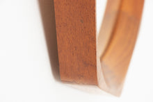 Load image into Gallery viewer, Danish Midcentury Octagonal Teak Mirror c.1965