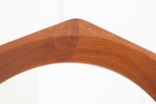 Load image into Gallery viewer, Danish Midcentury Octagonal Teak Mirror c.1965