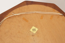 Load image into Gallery viewer, Danish Midcentury Octagonal Teak Mirror c.1965