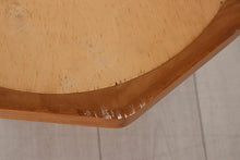 Load image into Gallery viewer, Danish Midcentury Octagonal Teak Mirror c.1965