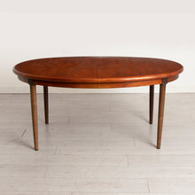 Load image into Gallery viewer, Danish Midcentury Oval Rosewood Dining Table by Gudme Mobelfabrik