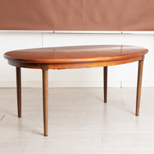 Load image into Gallery viewer, Danish Midcentury Oval Rosewood Dining Table by Gudme Mobelfabrik