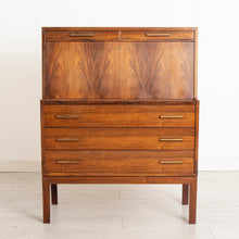Load image into Gallery viewer, Danish Midcentury Rosewood Bureau c.1960s