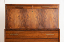 Load image into Gallery viewer, Danish Midcentury Rosewood Bureau c.1960s