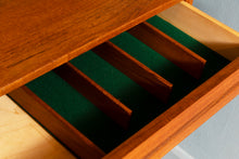 Load image into Gallery viewer, Danish Midcentury 'Royal System' 2-Bay Teak Wall System Bookcase by Poul Cadovius