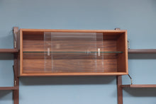 Load image into Gallery viewer, Danish Midcentury Royal System 3-Bay Teak Wall Unit by Poul Cadovius
