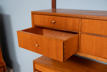 Load image into Gallery viewer, Danish Midcentury Royal System 3-Bay Teak Wall Unit by Poul Cadovius