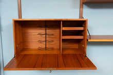 Load image into Gallery viewer, Danish Midcentury 'Royal System' 3-Bay Wall System by Poul Cadovius c.1965