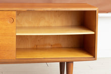 Load image into Gallery viewer, Danish Midcentury Sideboard in Teak with Recessed Handles c.1965