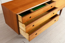 Load image into Gallery viewer, Danish Midcentury Sideboard in Teak with Recessed Handles c.1965