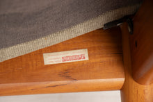 Load image into Gallery viewer, Danish Midcentury Teak Armchair & Footstool by Domino Mobler c.1965