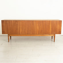 Load image into Gallery viewer, Danish Midcentury Teak Sideboard with Sliding Doors by Bernard Pedersen & Son c.1960s