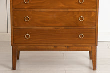 Load image into Gallery viewer, Danish Midcentury Walnut Chest of Drawers by Kvaerndrup c.1965