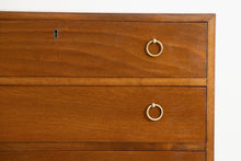 Load image into Gallery viewer, Danish Midcentury Walnut Chest of Drawers by Kvaerndrup c.1965